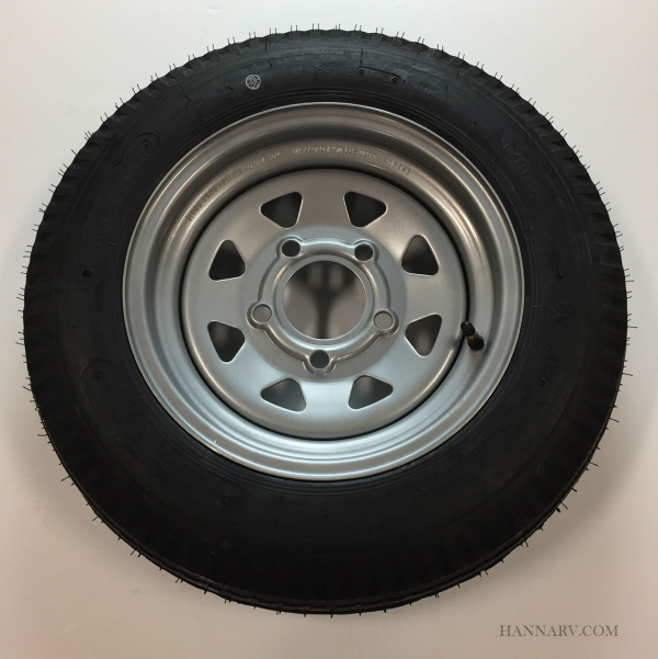 4.8 x 12 Triton 06509 Class C Trailer Tire w/ Steel Rim Single
